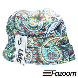 Lids Mens Reversible Bucket Hat (Paisley, L/XL)